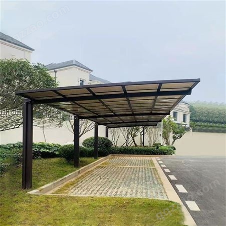 阳江车棚 耀铧 防晒避雨车棚 可定制钢结构雨篷