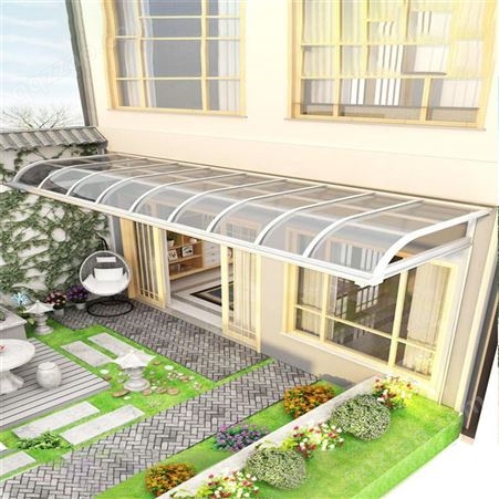 惠州铝合金雨棚 耀铧 遮阳棚 露台阳光房 别墅窗棚