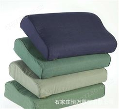 恒万服饰 宿舍学生用定型枕 军绿色硬质棉枕头 硬质枕柔软透气