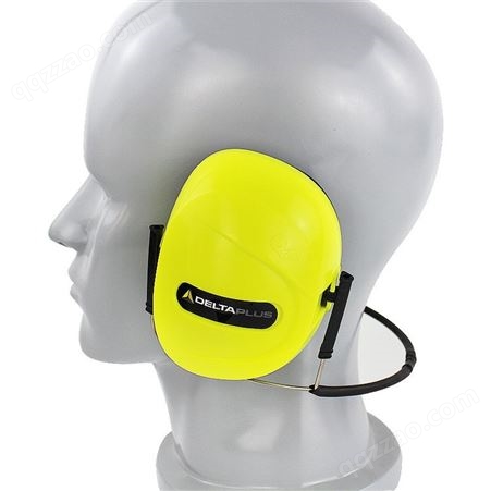 代尔塔 103011 颈戴式隔音耳罩睡眠学习工地时尚降噪防护耳罩